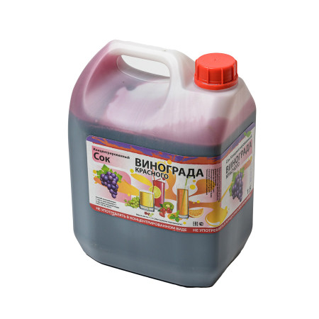 Concentrated juice "Red grapes" 5 kg в Сыктывкаре