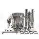 Packed distillation column 30/350/t with CLAMP 3 inches в Сыктывкаре