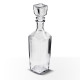 Бутылка (штоф) "Элегант" стеклянная 0,5 литра с пробкой  в Сыктывкаре