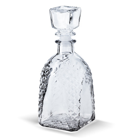 Бутылка (штоф) "Арка" стеклянная 0,5 литра с пробкой  в Сыктывкаре