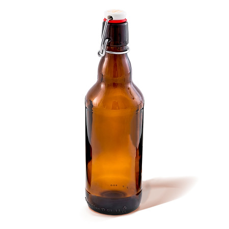 Бутылка темная стеклянная с бугельной пробкой 0,5 литра в Сыктывкаре
