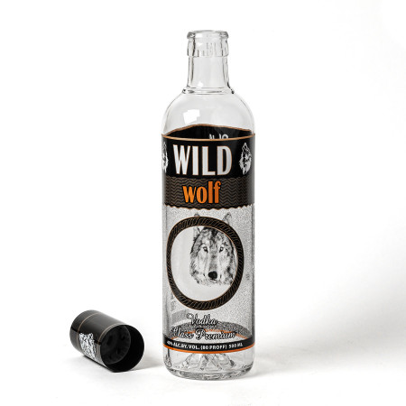 Souvenir bottle "Wolf" 0.5 liter в Сыктывкаре